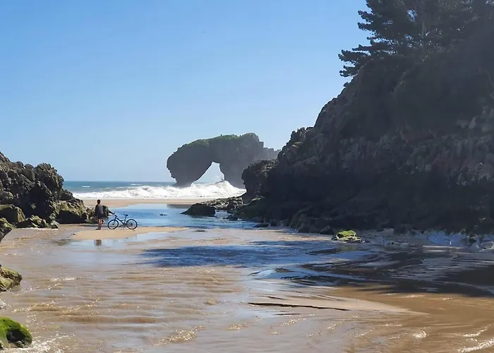 Apto Marita - Nueva De Llanes Cerca De La Playa נואבה דה לאנס